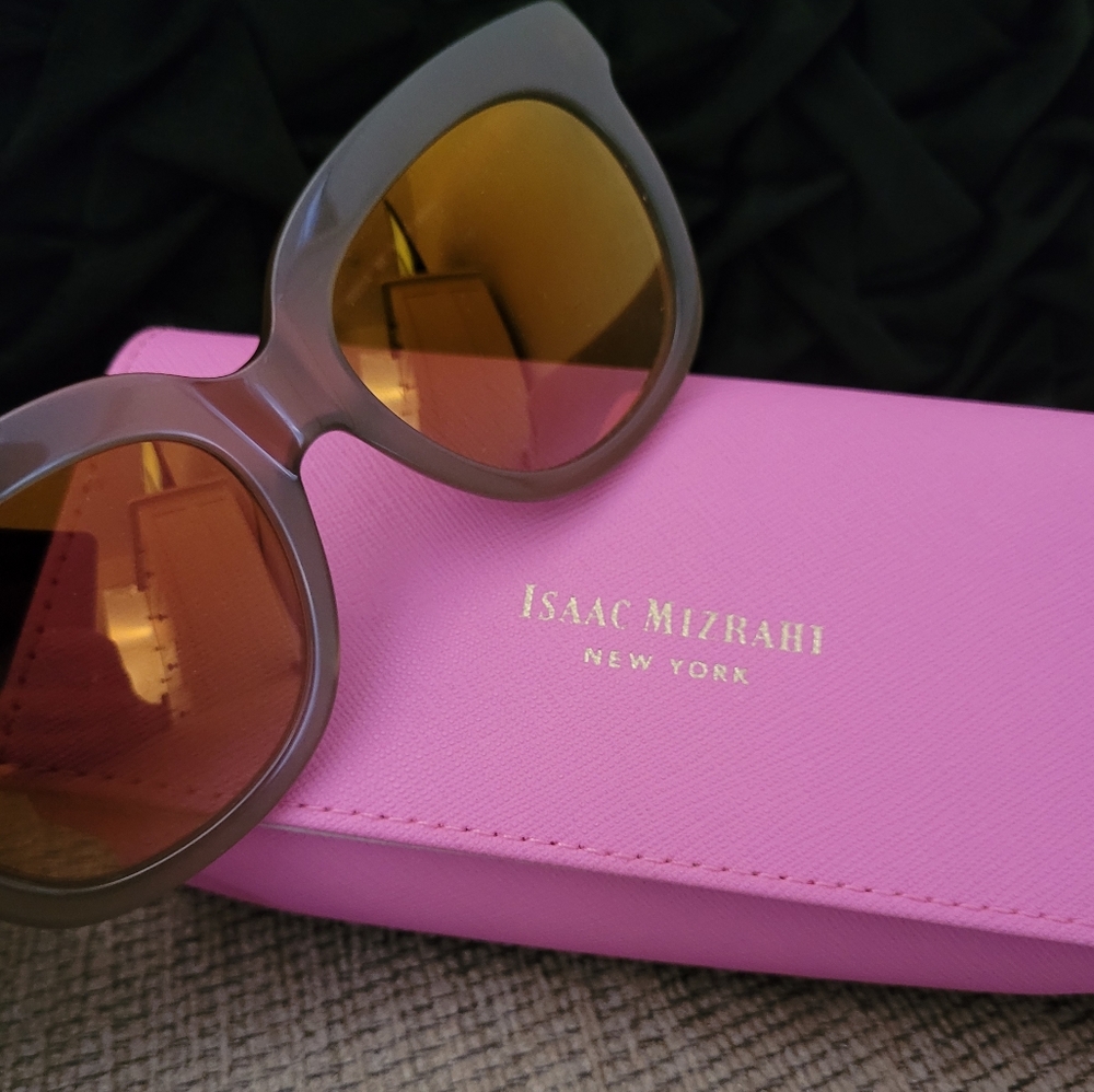 ISAAC MIZRAHI IM30214 TAUPE SHADES 52 17 140